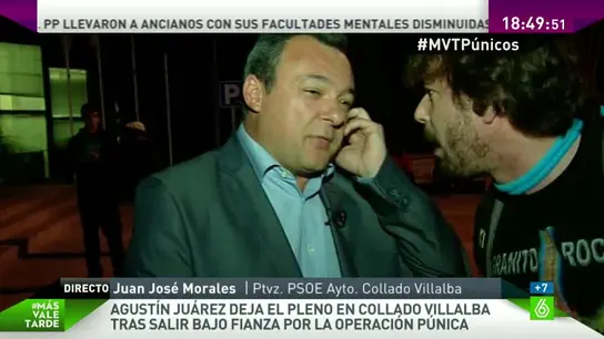 Increpan a Juan José Morales en MVT Increpan a Juan José Morales en MVT