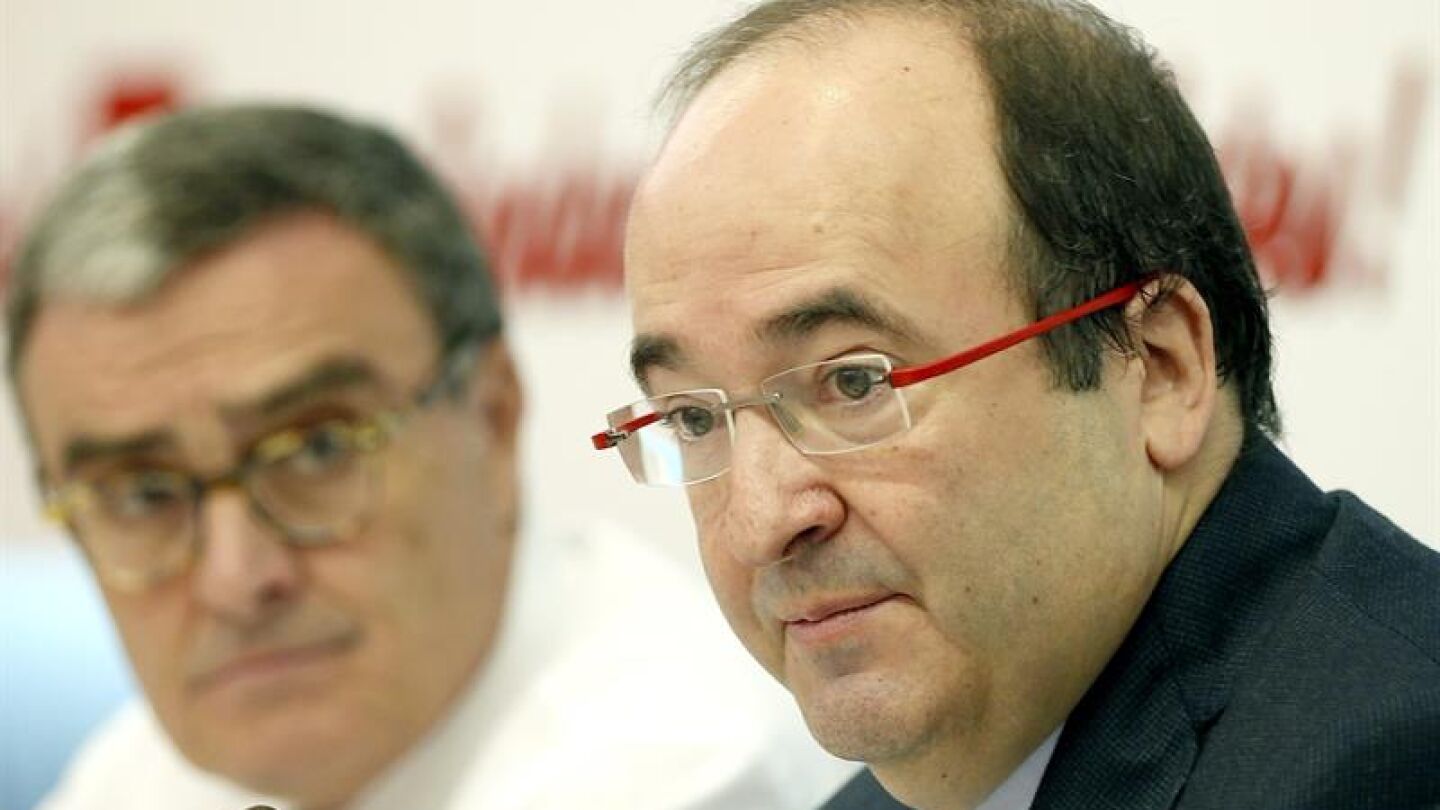  El primer secretario del PSC, Miquel Iceta