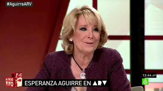 Esperanza Aguirre habla sobre Rajoy Esperanza Aguirre habla sobre Rajoy
