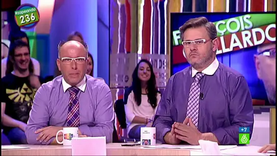 François Gallardo en Zapeando François Gallardo en Zapeando
