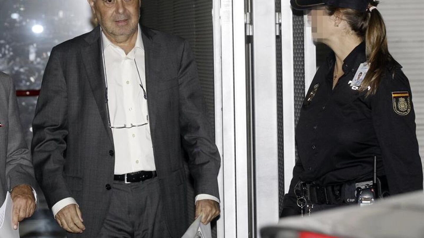 Jos&eacute; Mart&iacute;nez Nicol&aacute;s sale de la Audiencia Nacional