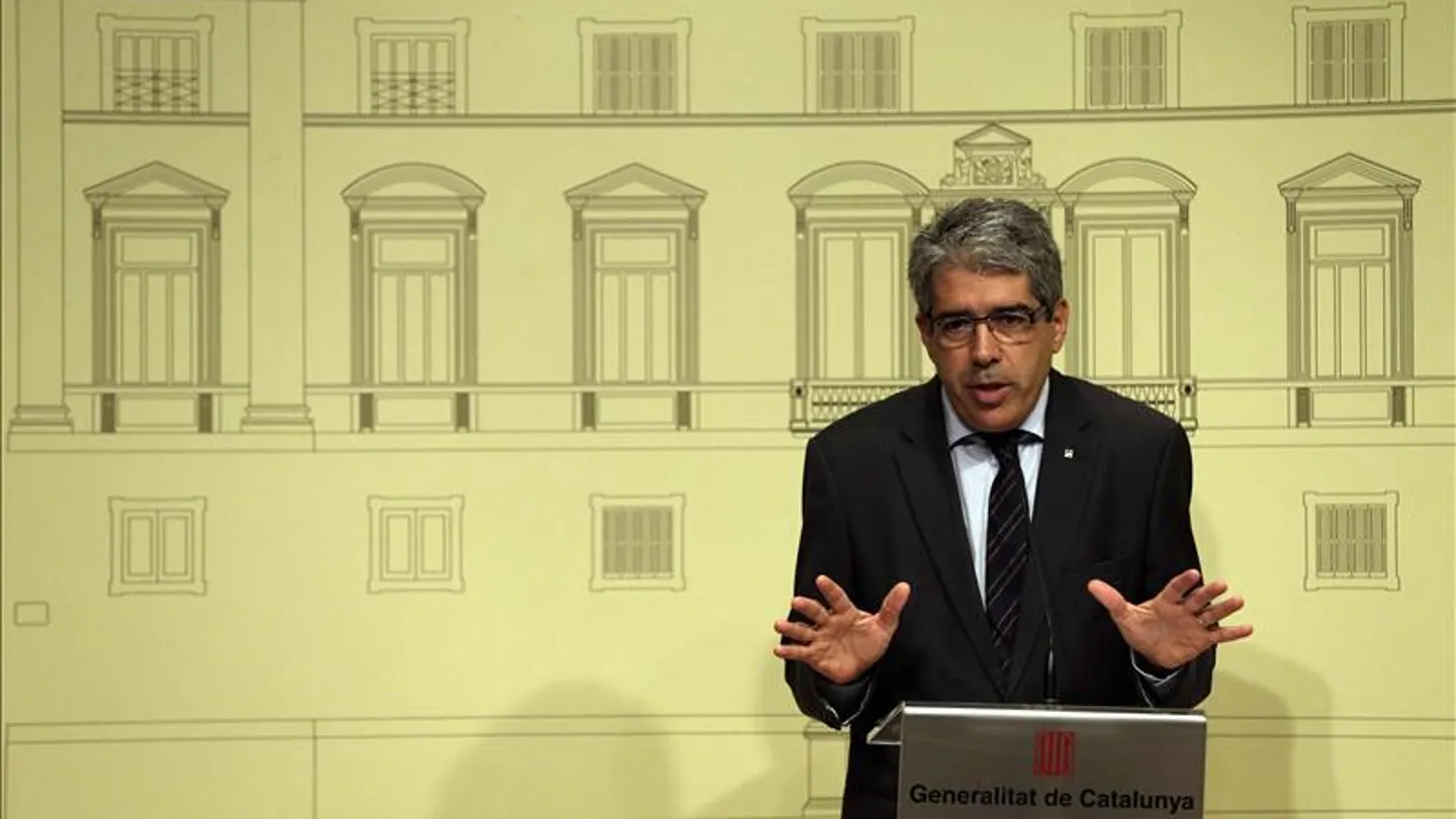 El conseller de Presidencia y portavoz del Govern, Francesc Homs El conseller de Presidencia y portavoz del Govern, Francesc Homs