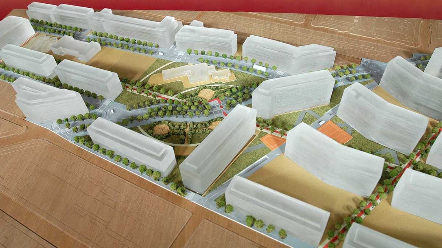 Imagen del proyecto de ecobarrio en Vallecas