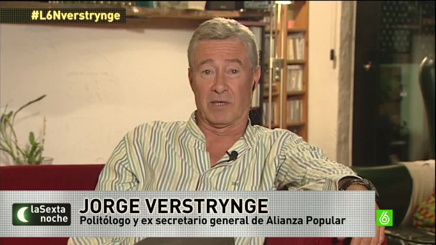 Jorge Verstrynge: "Quien gobierna de facto en Espa&ntilde;a es una coalici&oacute;n PP-PSOE"