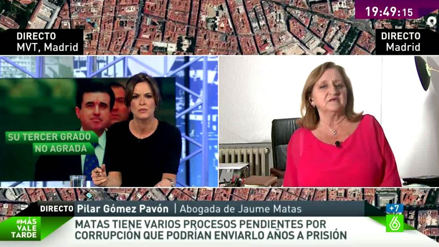 G&oacute;mez Pav&oacute;n, abogada de Matas en MVT