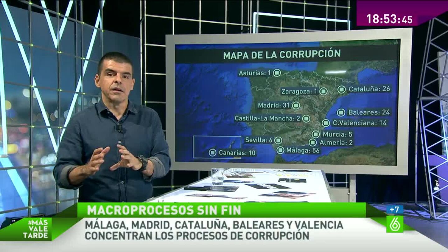 Manu Marlasca analiza el mapa de la corrupci&oacute;n en Espa&ntilde;a