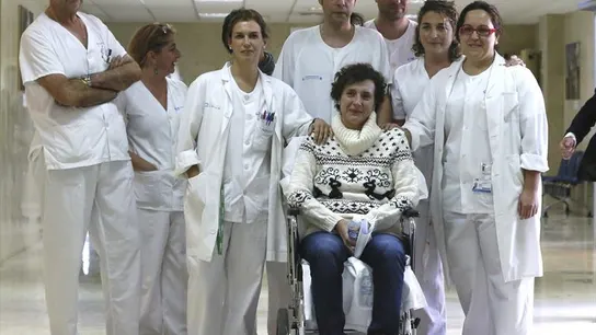 Teresa Romero, que ha sido dada de alta tras superar el ébola Teresa Romero, que ha sido dada de alta tras superar el ébola