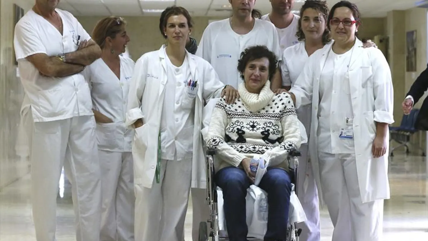 Teresa Romero, que ha sido dada de alta tras superar el ébola Teresa Romero, que ha sido dada de alta tras superar el ébola