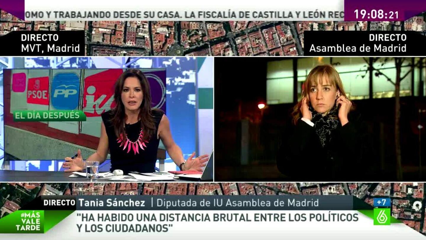 Tania S&aacute;nchez en MVT