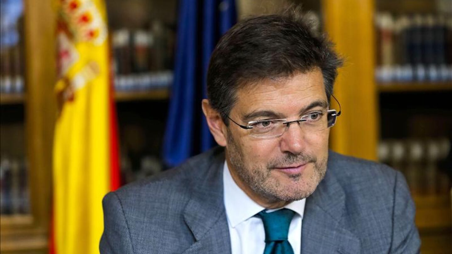 El ministro de Justicia, Rafael Catal&aacute;.