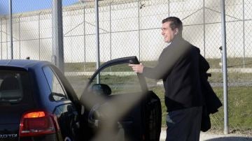 Jaume Matas, a la salida de la prisión