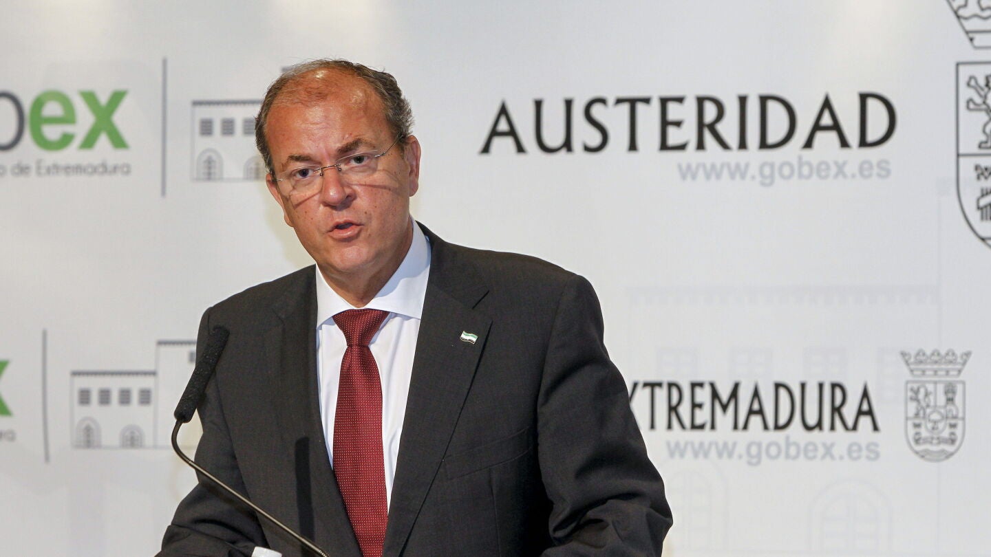 El presidente del Gobierno de Extremadura, Jos&eacute; Antonio Monago