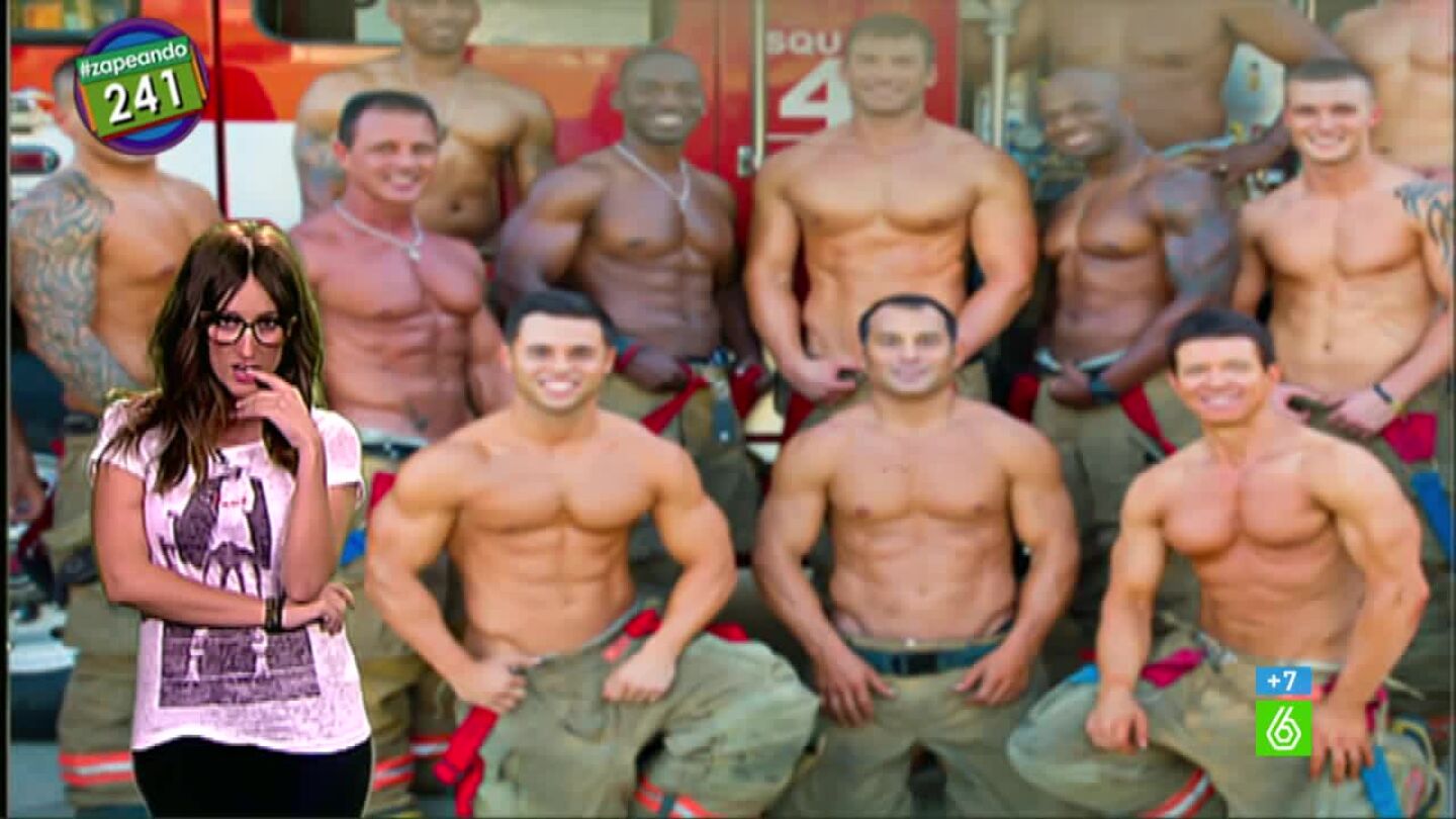 Ana Morgade y sus bomberos