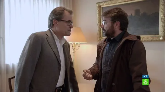 Artur Mas y Jordi Évole en 'Salvados' Artur Mas y Jordi Évole en 'Salvados'
