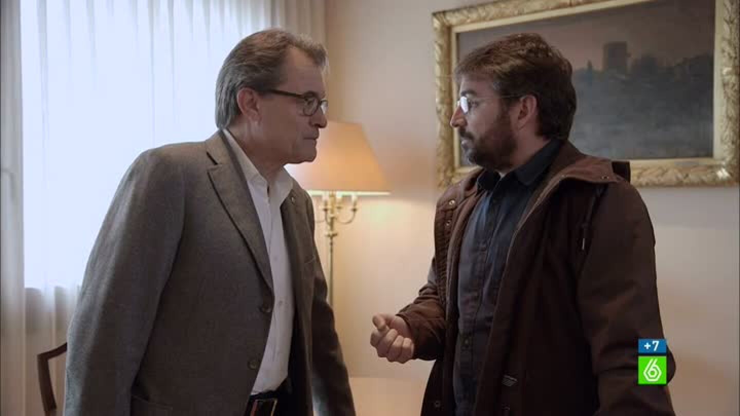 Artur Mas y Jordi &Eacute;vole en 'Salvados'