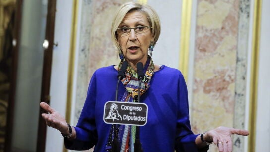 La l&iacute;der de UPyD, Rosa D&iacute;ez