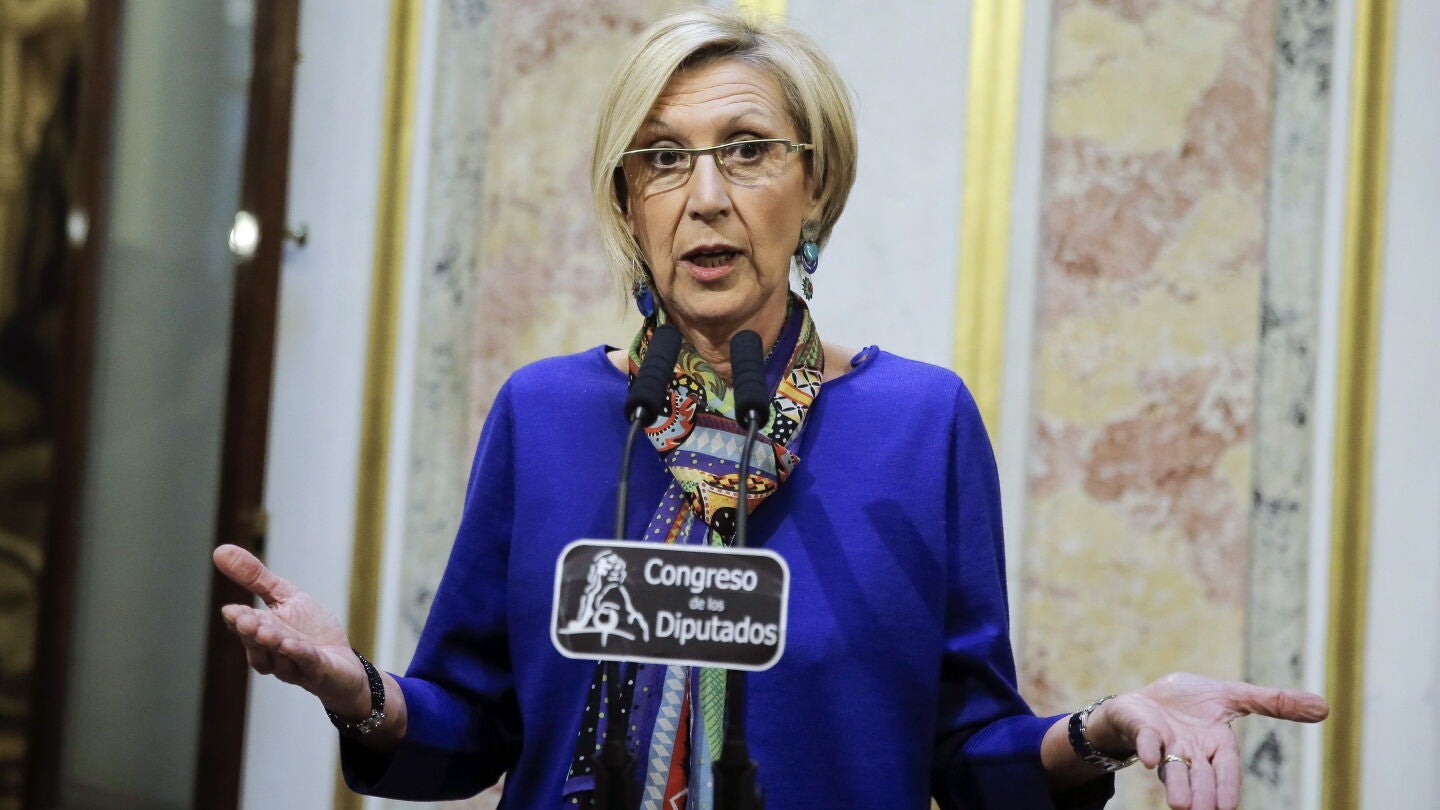La l&iacute;der de UPyD, Rosa D&iacute;ez
