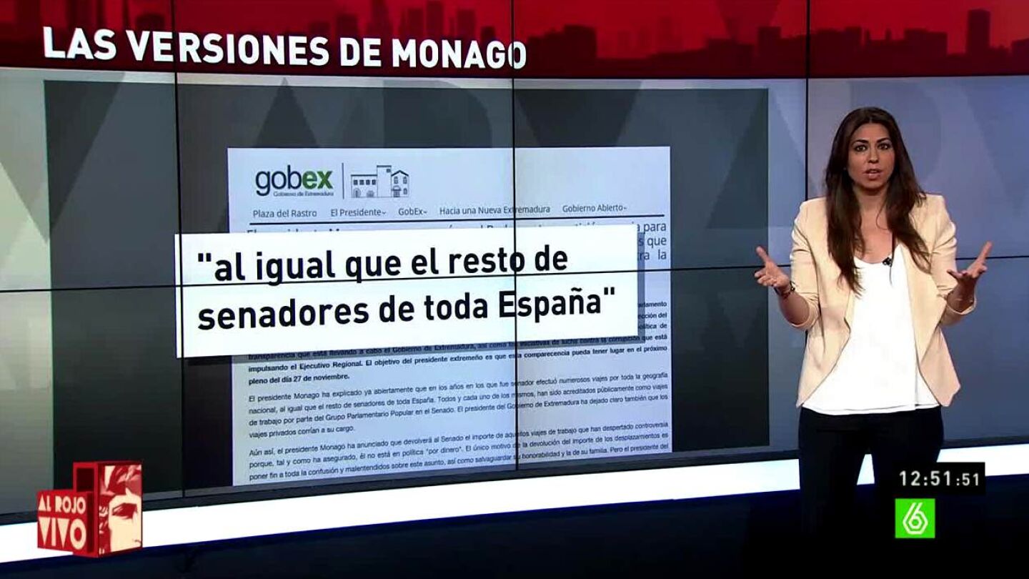 In&eacute;s Garc&iacute;a analiza las versiones de Monago