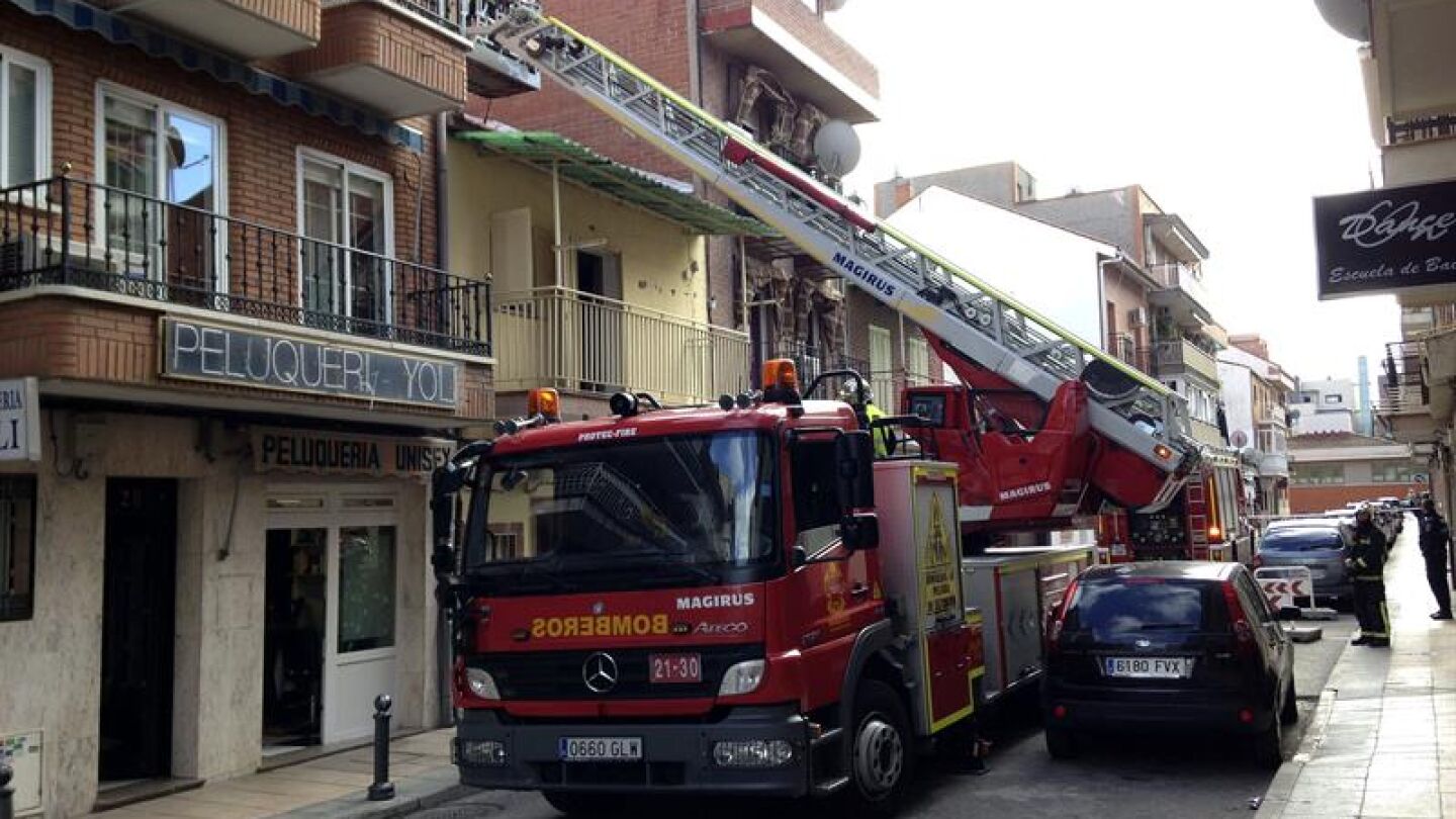 Herida una mujer de 80 a&ntilde;os tras una explosi&oacute;n de gas en Madrid