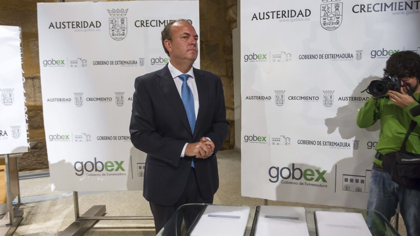 El presidente de Extremadura, Jos&eacute; Antonio Monago