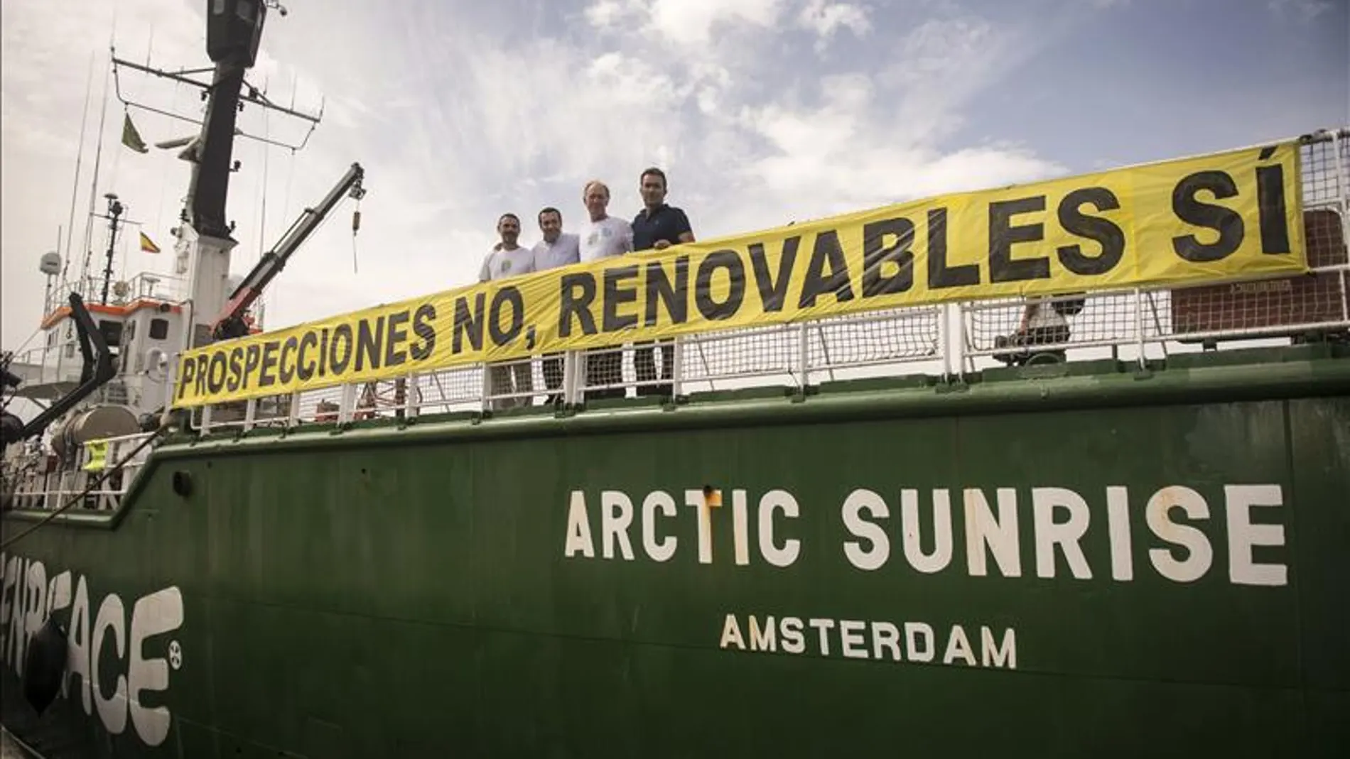 El barco Arctic Sunrise, de Greenpeace (Archivo)
