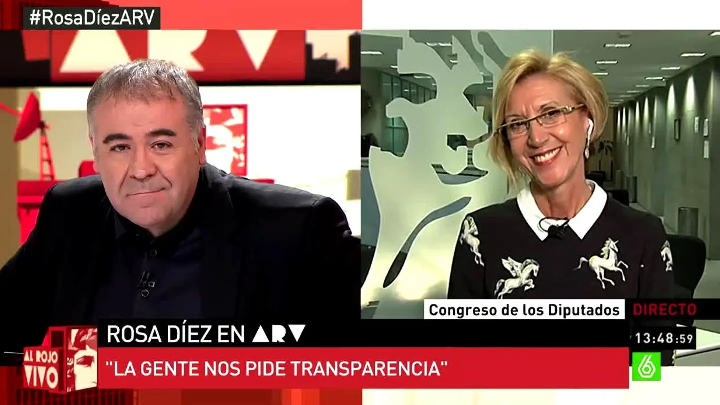 Rosa Díez en ARV Rosa Díez en ARV