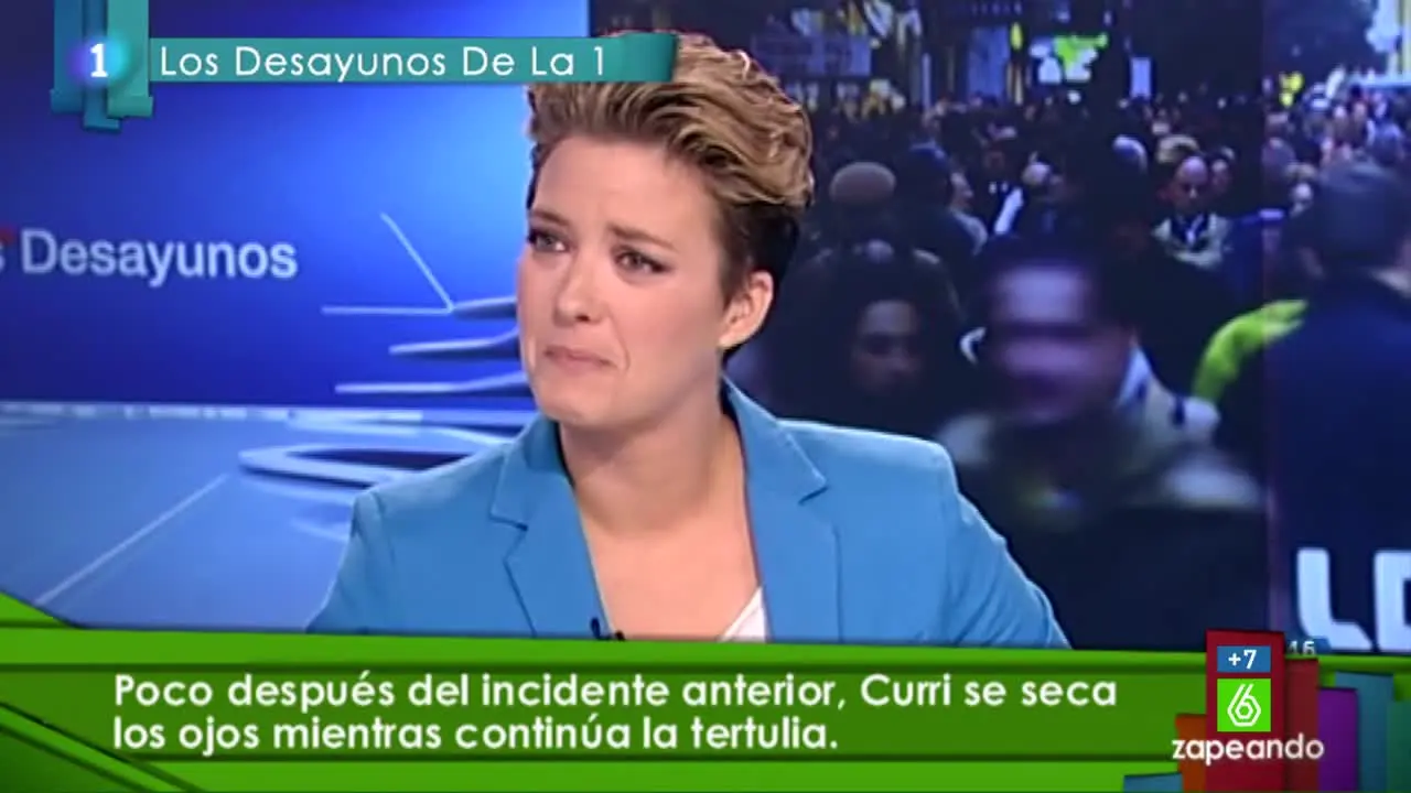 Duelo de lágrimas entre María Casado y Curri Valenzuela