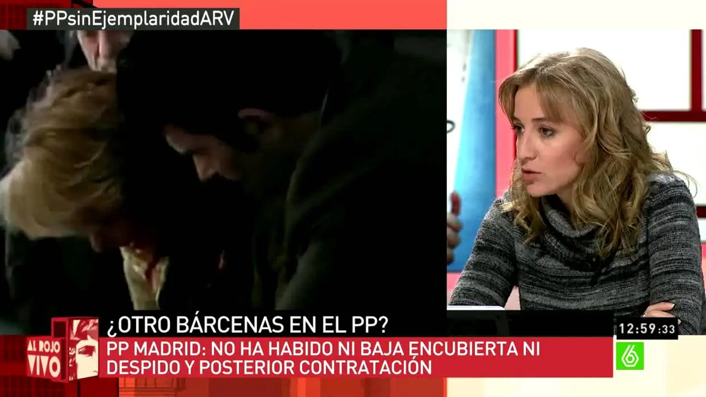 Tania Sánchez en ARV Tania Sánchez en ARV
