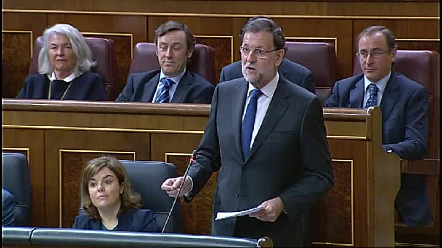 Mariano Rajoy responde a Pedro S&aacute;nchez: "Concrete sus propuestas y d&eacute;jese de esl&oacute;ganes"