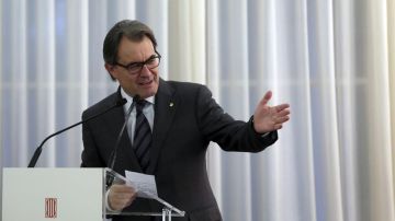 El presidente de la Generalitat, Artur Mas