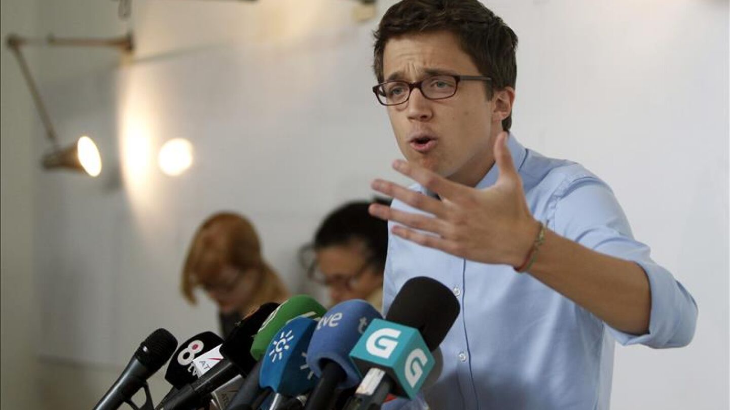 &Iacute;&ntilde;igo Errej&oacute;n comparece ante los medios