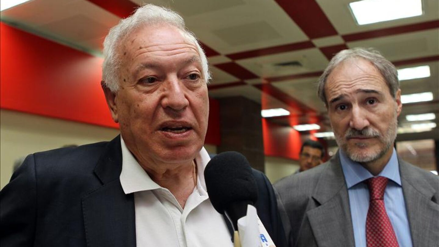 Jos&eacute; Manuel Garc&iacute;a Margallo en Cuba