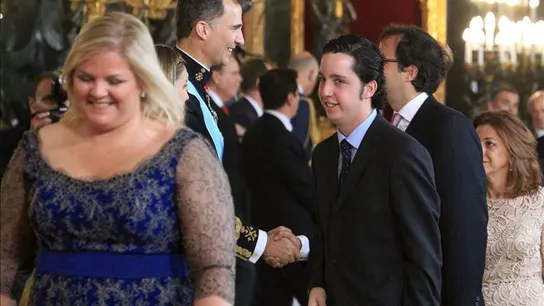 Francisco Nicolás en la proclamación de Felipe VI Francisco Nicolás en la proclamación de Felipe VI