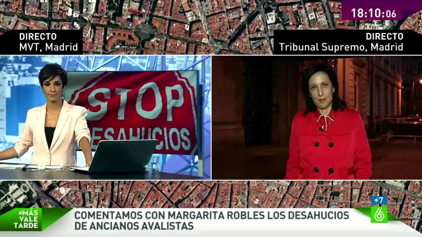 Margarita Robles en MVT Margarita Robles en MVT