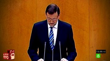 Mariano Rajoy habla en el senado sobre Bárcenas