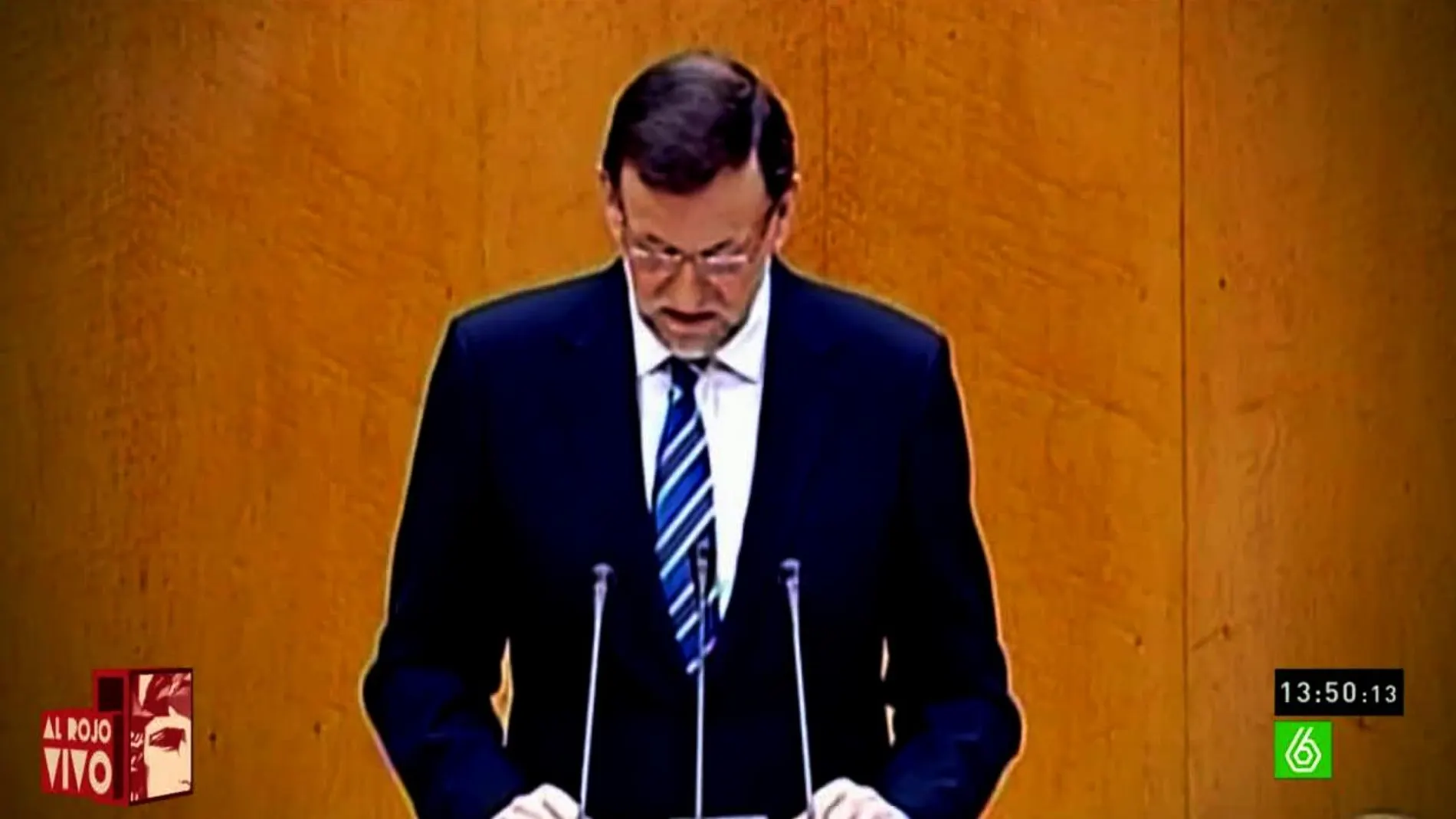 Mariano Rajoy habla en el senado sobre Bárcenas
