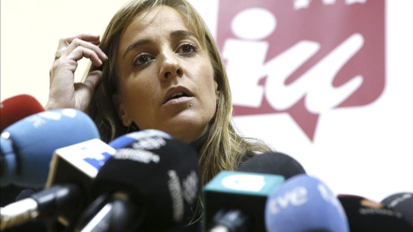 Tania S&aacute;nchez, diputada de IU en la Asamblea de Madrid