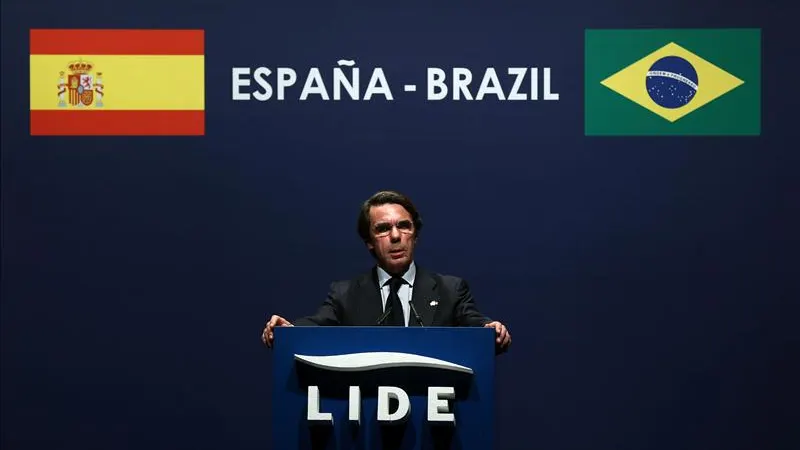 El expresidente del gobierno, José María Aznar