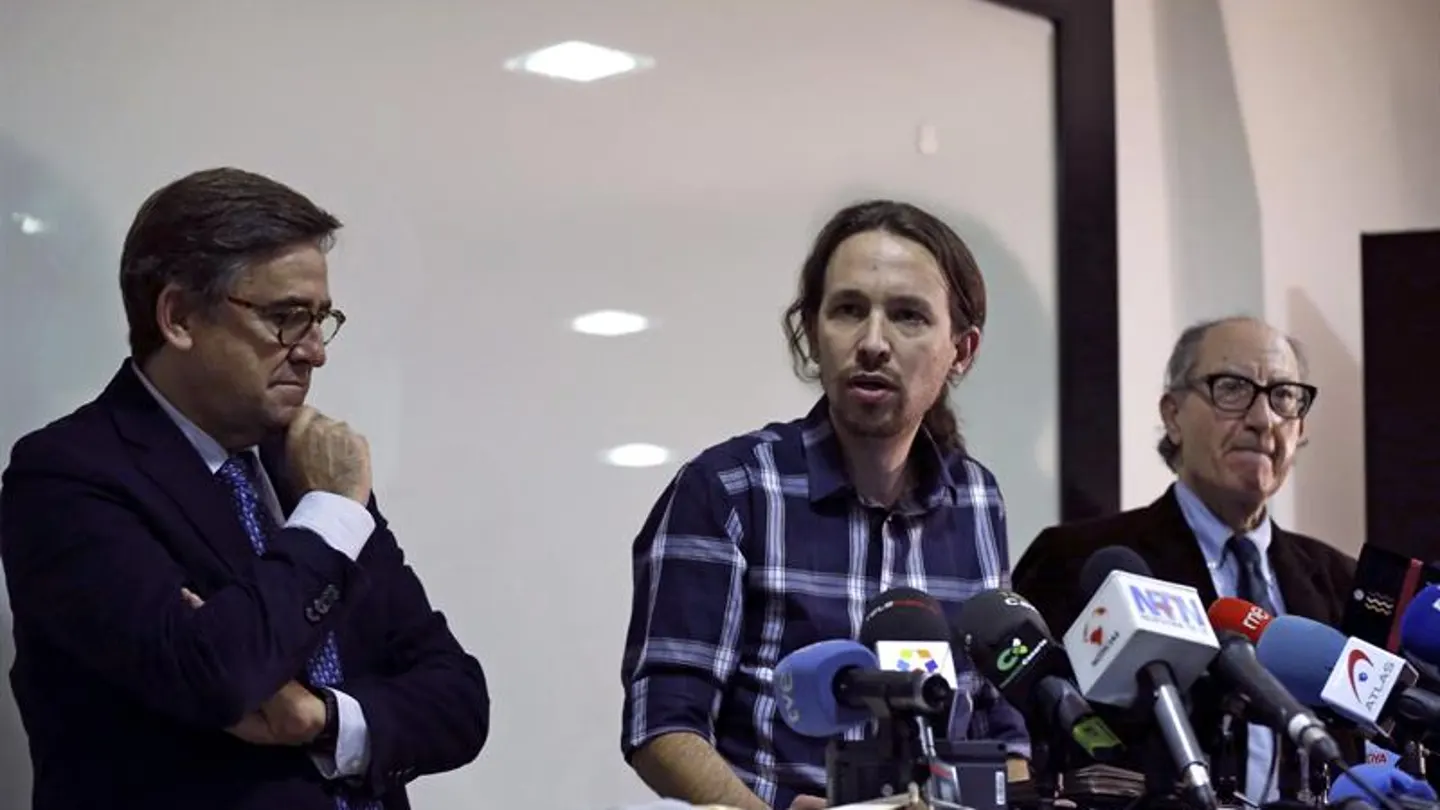 Pablo Iglesias presenta el programa económico de Podemos Pablo Iglesias presenta el programa económico de Podemos