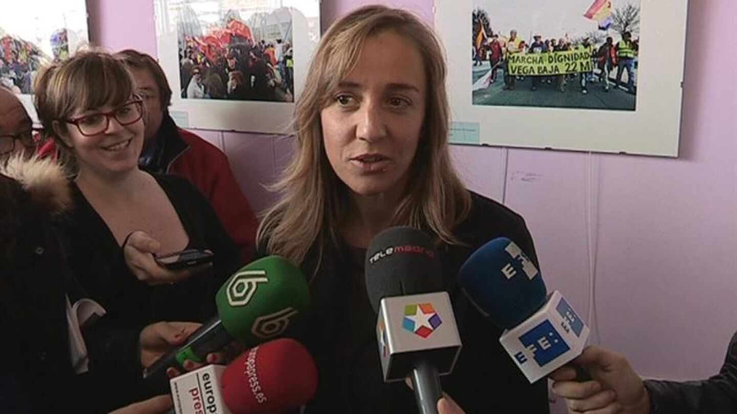 La diputada de Izquierda Unida, Tania S&aacute;nchez
