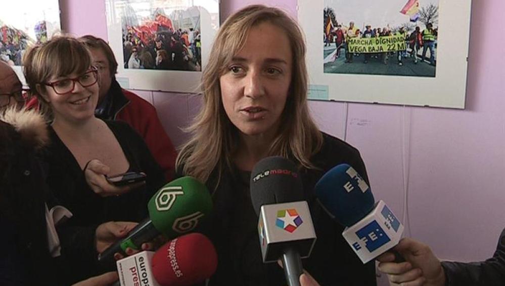 La diputada de Izquierda Unida, Tania Sánchez