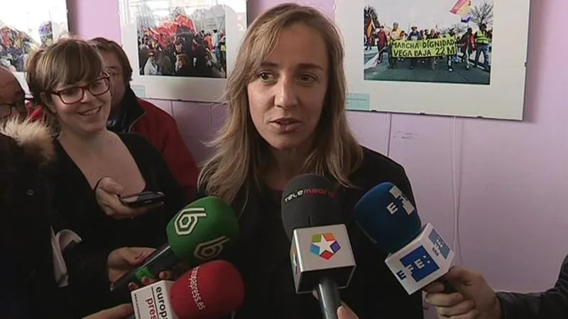 La diputada de Izquierda Unida, Tania Sánchez