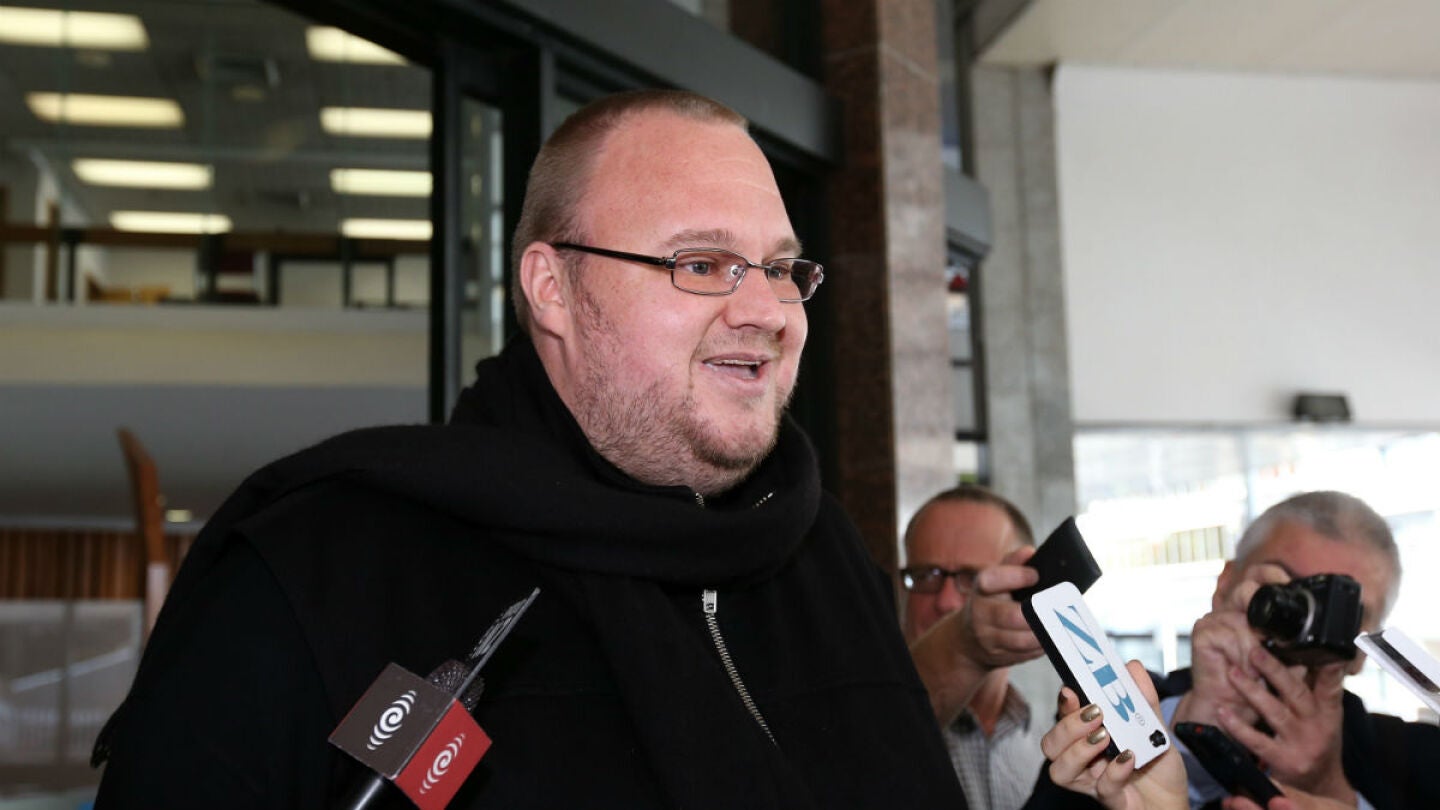 Kim Dotcom, fundador del portal Megaupload