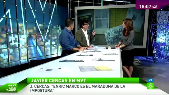 Javier Cercas en MVT Javier Cercas en MVT