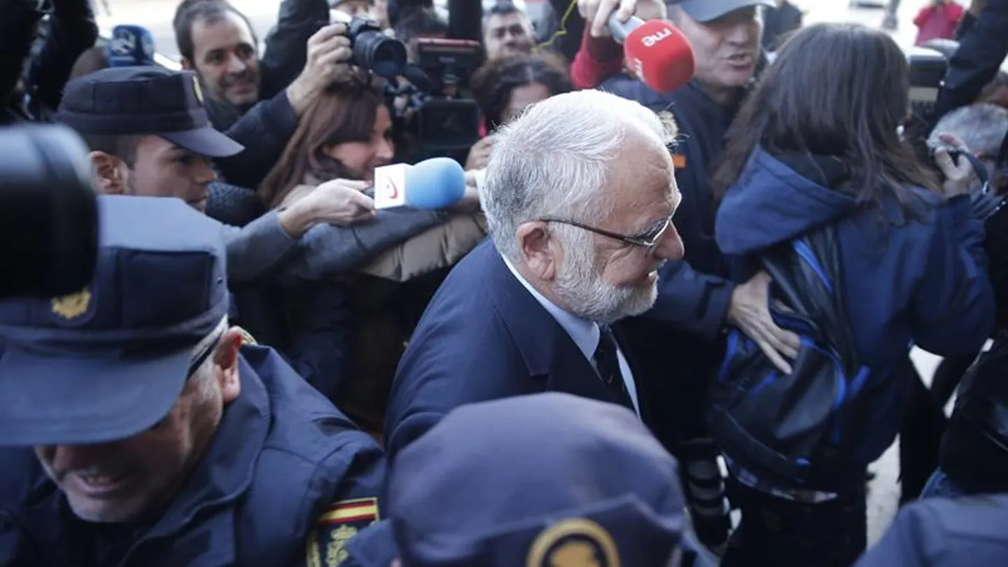 Juan Cotino llega al TSJCV Juan Cotino llega al TSJCV