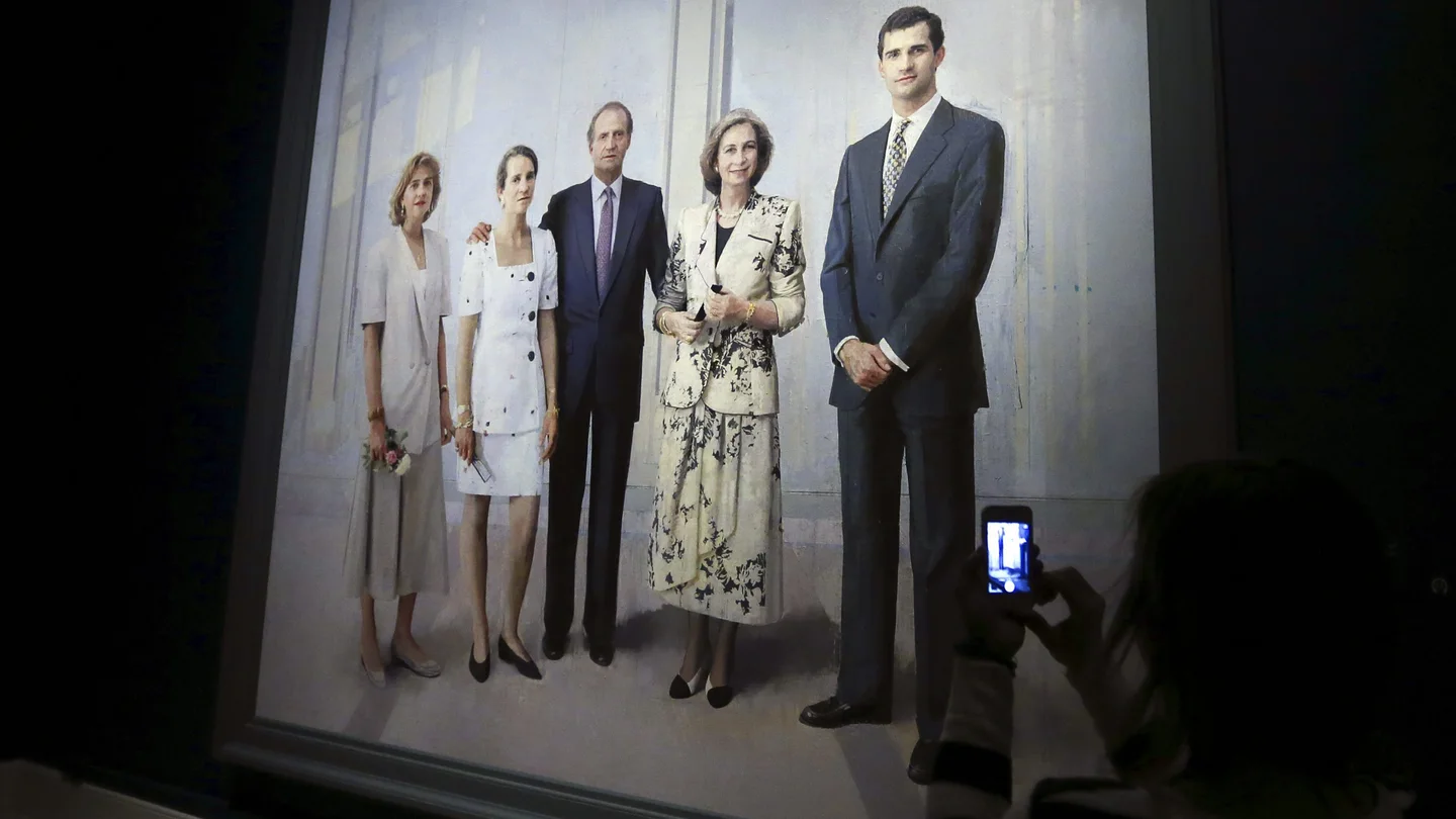 El cuadro "La Familia de Juan Carlos I", de Antonio López El cuadro "La Familia de Juan Carlos I", de Antonio López