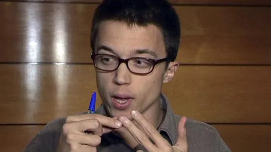 íñigo Errejón habla con los medios íñigo Errejón habla con los medios