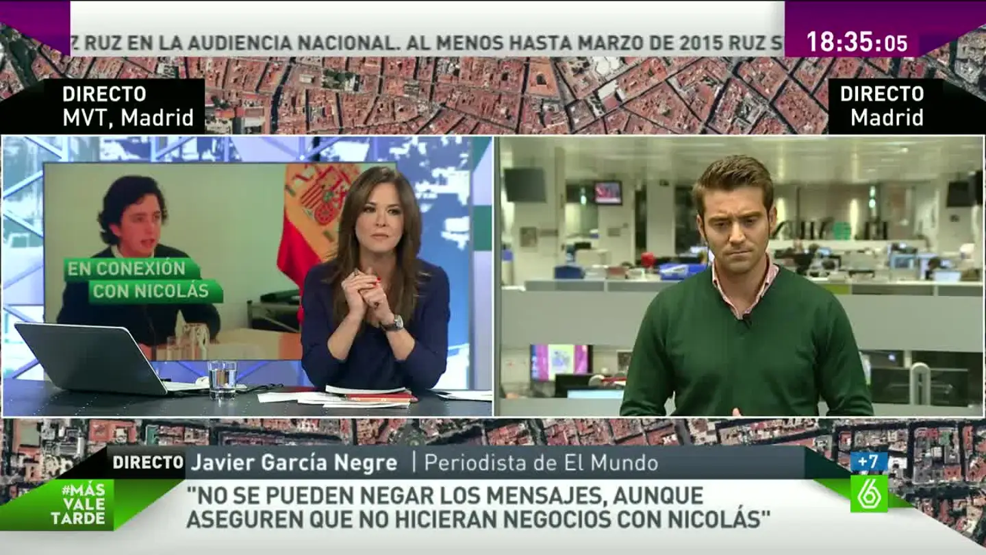 Mamen Mendizabal y Javier García Negre Mamen Mendizabal y Javier García Negre