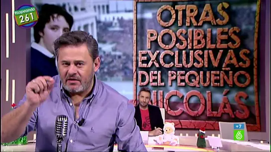 Miki Nadal: “El ‘pequeño Nicolas’ tiene una foto de pablo iglesias con el pelo suelto y encrespado” Miki Nadal: “El ‘pequeño Nicolas’ tiene una foto de pablo iglesias con el pelo suelto y encrespado”
