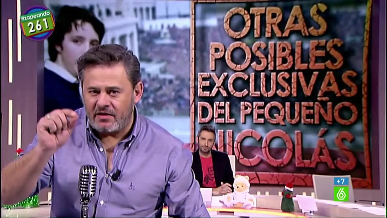 Miki Nadal: “El ‘pequeño Nicolas’ tiene una foto de pablo iglesias con el pelo suelto y encrespado” Miki Nadal: “El ‘pequeño Nicolas’ tiene una foto de pablo iglesias con el pelo suelto y encrespado”